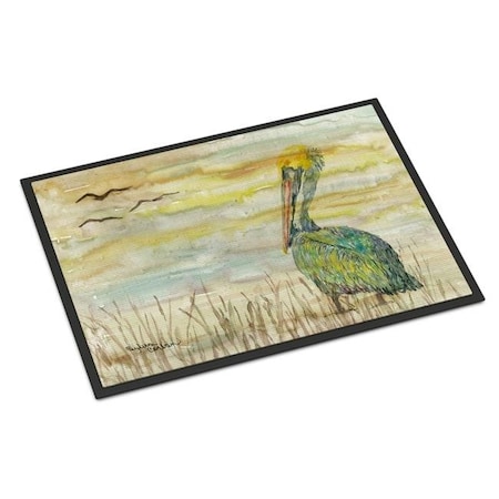 Carolines Treasures Carolines Treasures SC2024JMAT 24 x 36 in. Pelican Yellow Sky Indoor or Outdoor Mat SC2024JMAT